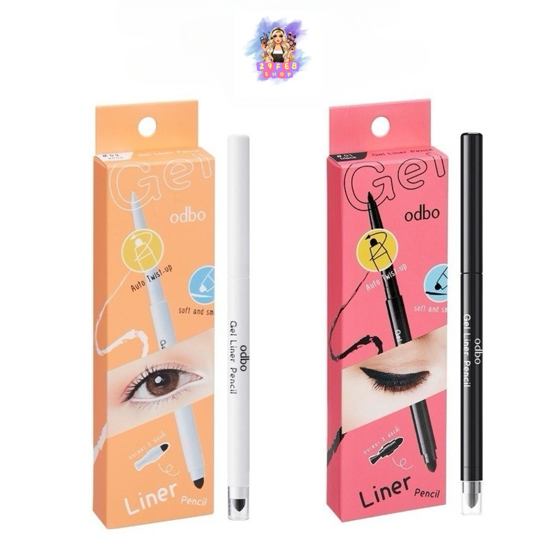 🔹 OD316 Odbo Gel Liner Pencil โอดีบีโอ เจล ไลเนอร์ เพ็นซิล อายไลเนอร์ 💓