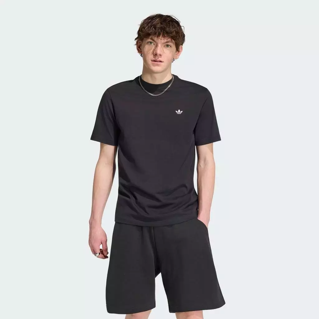 adidas Lifestyle TREFOIL ESSENTIALS T-SHIRT Men Black KS8890