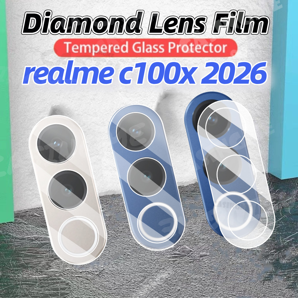 Realme C100x 2026 3D กล้องเลนส์ Protector สําหรับ Realme c100x realmeC100x C100 x C100i 5G 4G ใสกระจกนิรภัยกลับกล้องป้องกัน