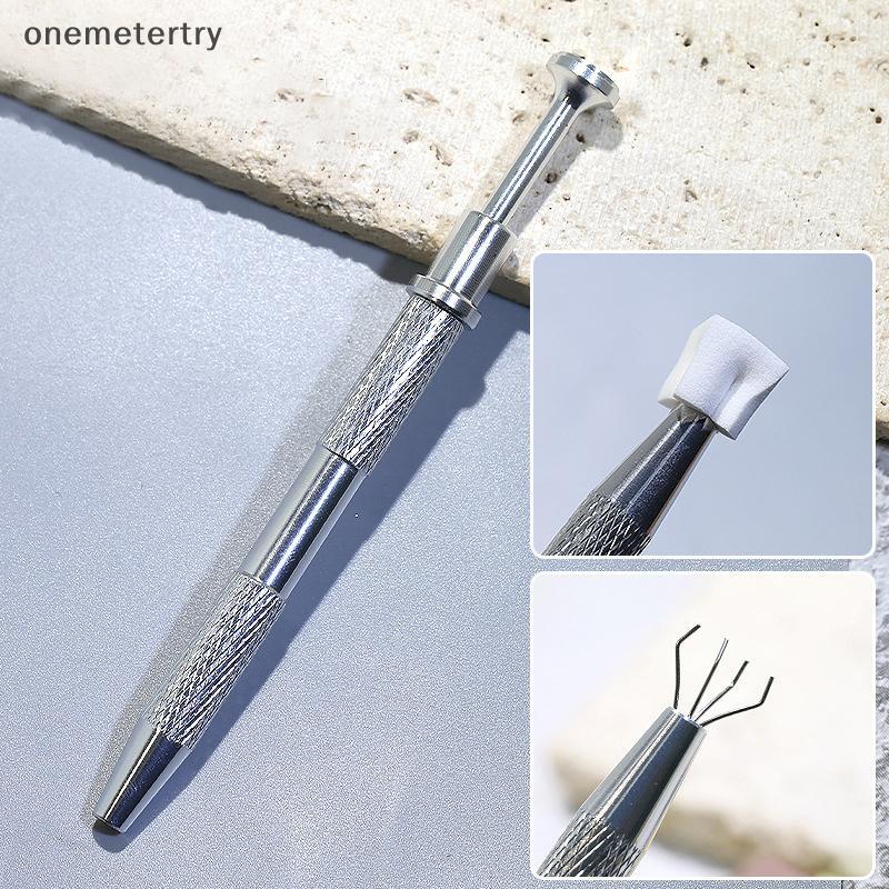 Onem ฟองน้ํา 50/100 ชิ้น สําหรับทําเล็บไล่สี DIY เครื่องมือฟองน้ําจับเล็บ