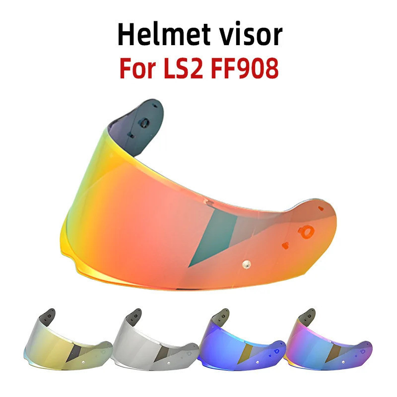 2025NEW2025NEWHelmet visor สําหรับ LS2 FF908 Strobe II หมวกกันน็อคเปิดหน้าเปลี่ยนVisorรวมทั้งสติกเกอ