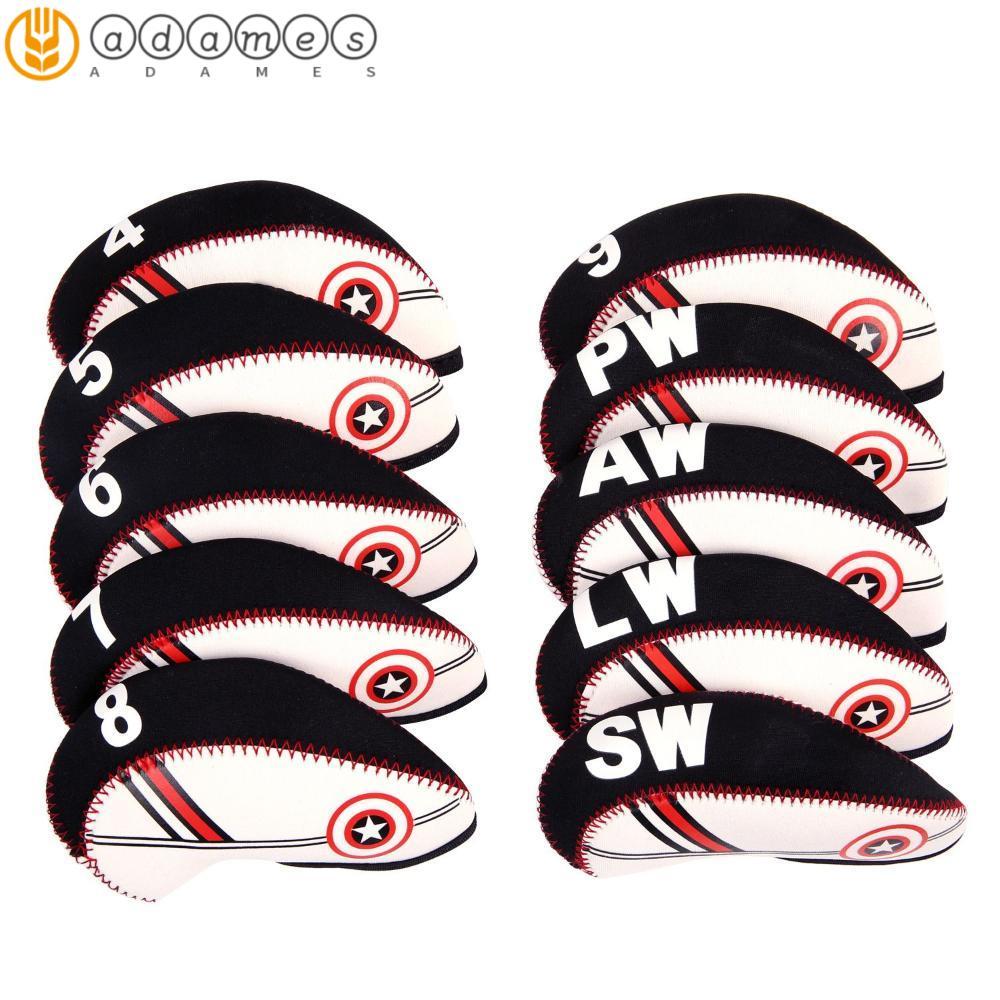 ADAMES Golf Iron Headcover Wedge cover กีฬากอล์ฟเหล็กชุดพัตเตอร์กอล์ฟอุปกรณ์เสริมการฝึกอบรมกอล์ฟอุปก