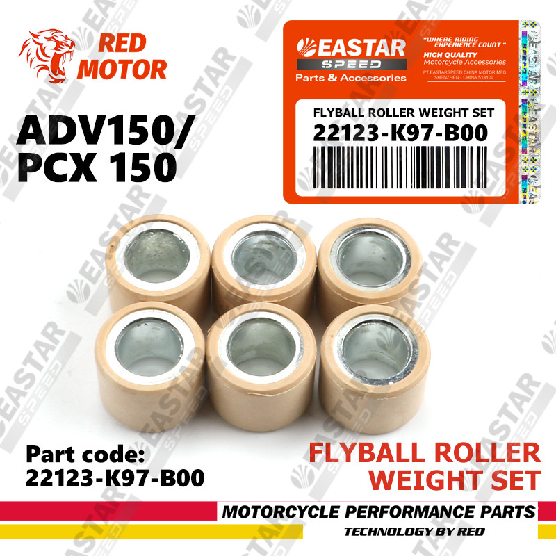 ชุดน ้ ําหนักลูกกลิ ้ ง Flyball สําหรับ ADV150/ PCX 150 22123-K97-B00
