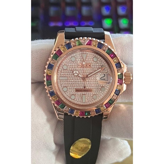 Rolex Rolex (Rolex Rolex ) Rolex (Rolex Rolex ) นาฬิกาผู้ชาย Mirror Business ตามแร่ นาฬิกา man นาฬิก