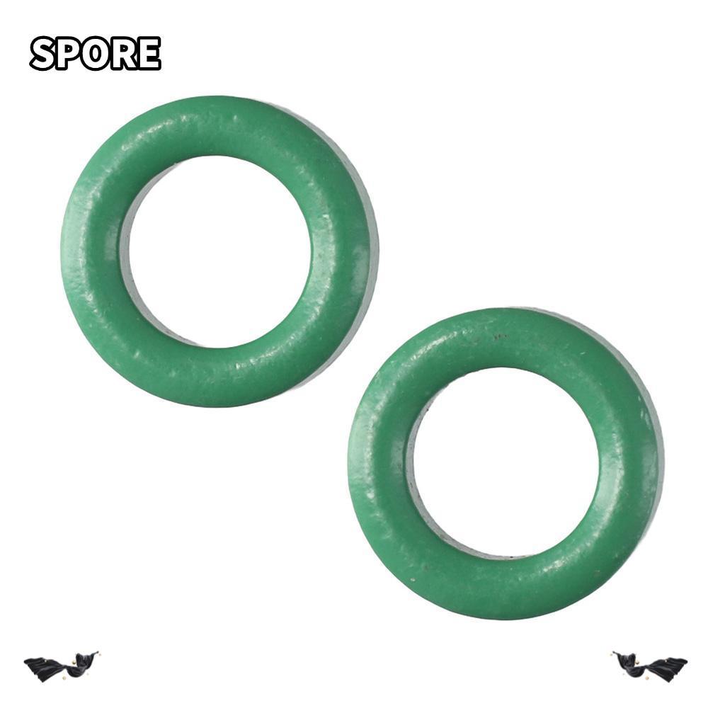 SPORE Toroid Ferrite Core, Ferrite Chokes Ring Power Transformer, Green Restraining Interfal Metal