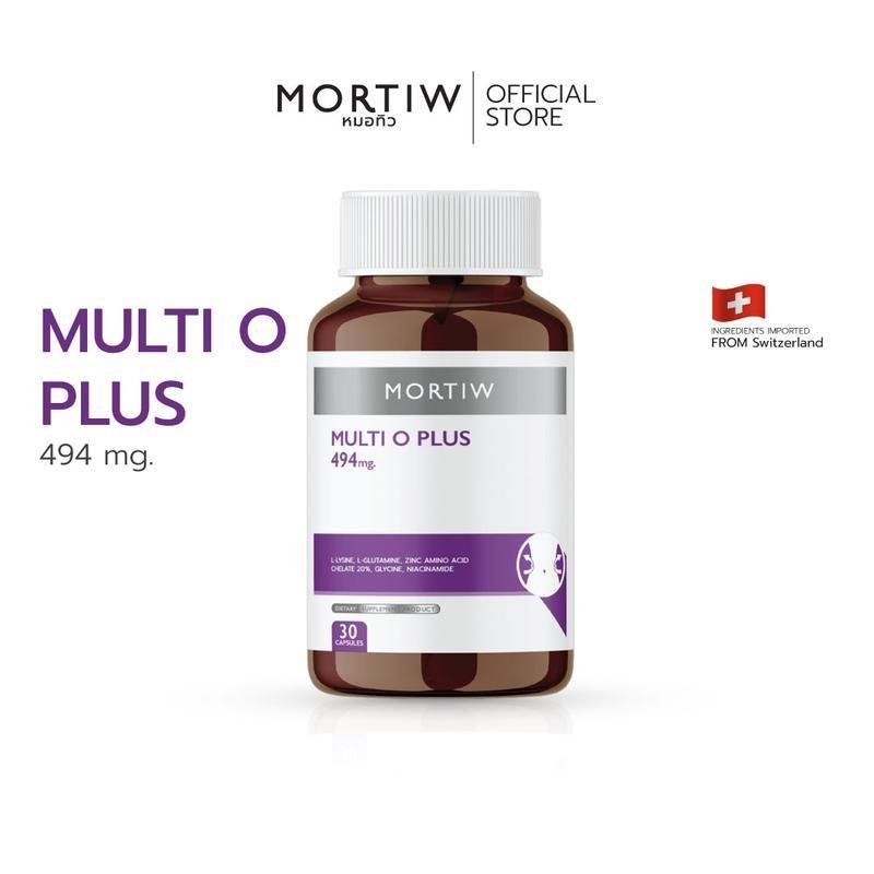MORTIW Doctor Thiw - MULTI O PLUS Multii O Plus 30 แคปซูล 494 mAh