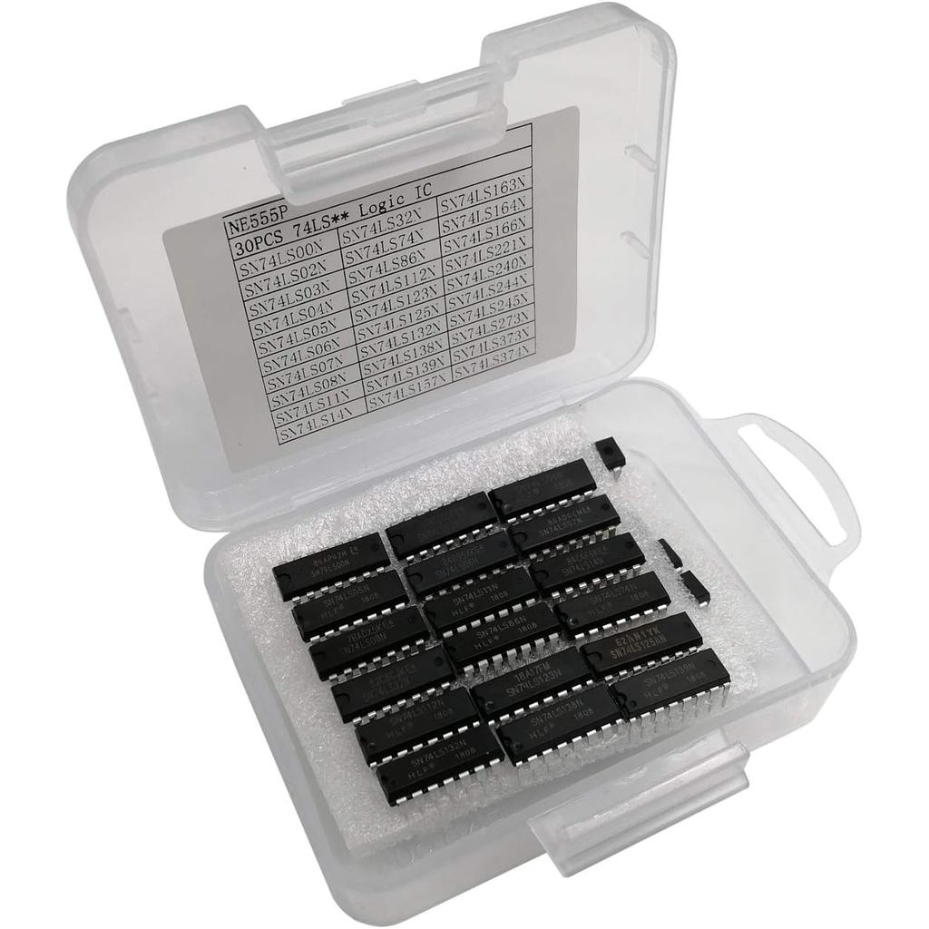 30ชิ้น 74LSxx ชุด ตรรกะ เข้าใจแล้ว ชุด(00 02 03 04 05 06 07 08 11 14 32 74 86 112 123 125 132 138 13