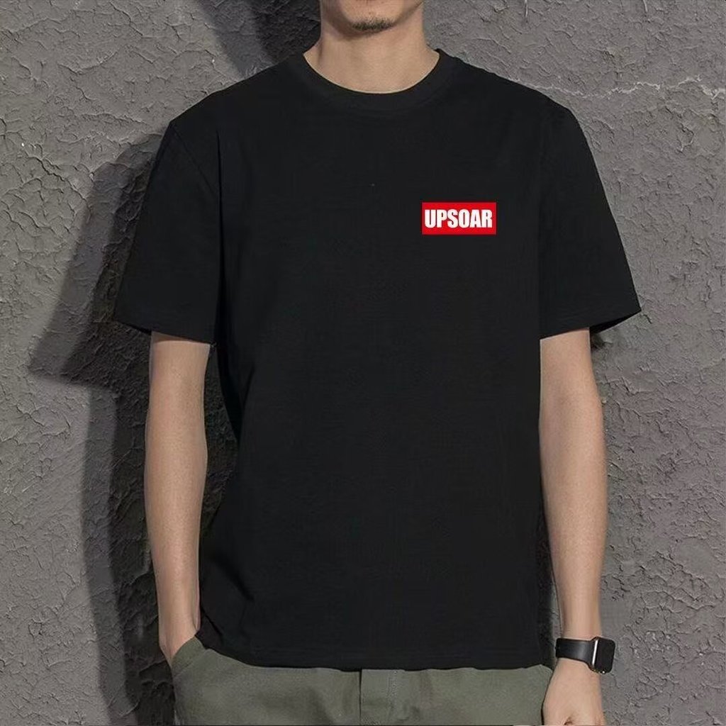 2026เสื้อยืดแขนสั้นผู้ชายStreetสวมฤดูร้อนหลวมครึ่งแขน2025 สไตล์ใหม่Influencerแนวโน้มInsพิมพ์ด้านบนCO