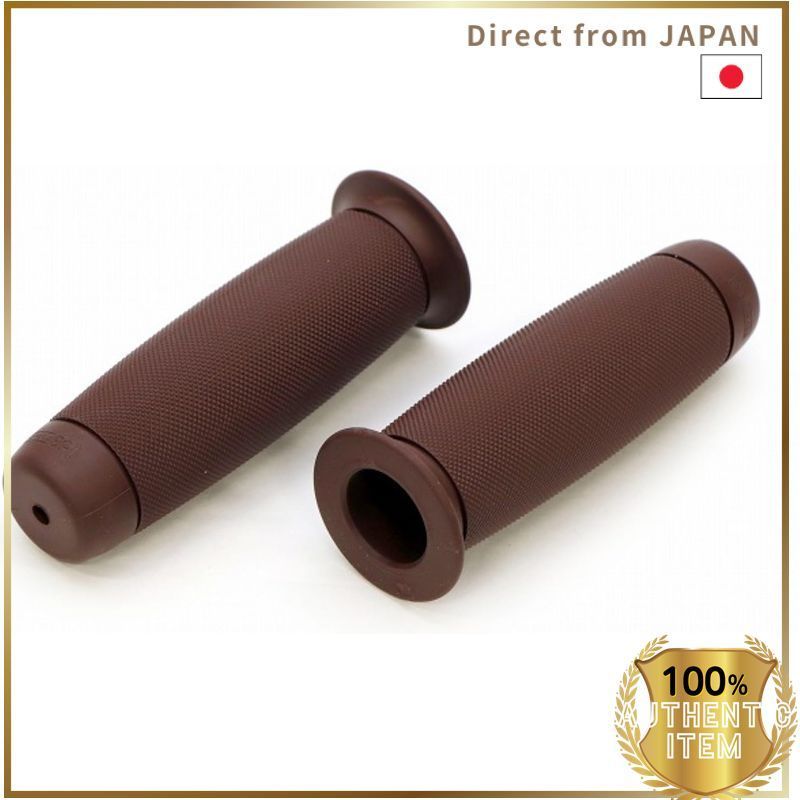 ACTIVE 153GARAGE ที่จับแฮนด์มอเตอร์ไซค์ φ22.2 ไม่ทะลุ รุ่น樽型 สีเทา