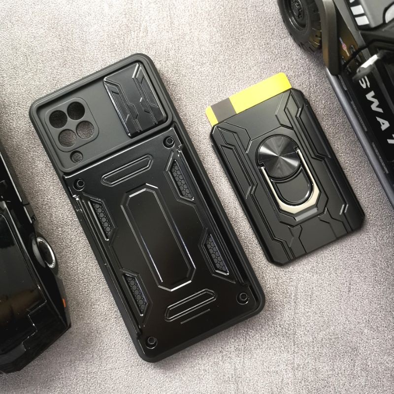 Samsung M62 - CardX Flip Lens Card Ring เคสเกราะที่ทนทานกันกระแทก