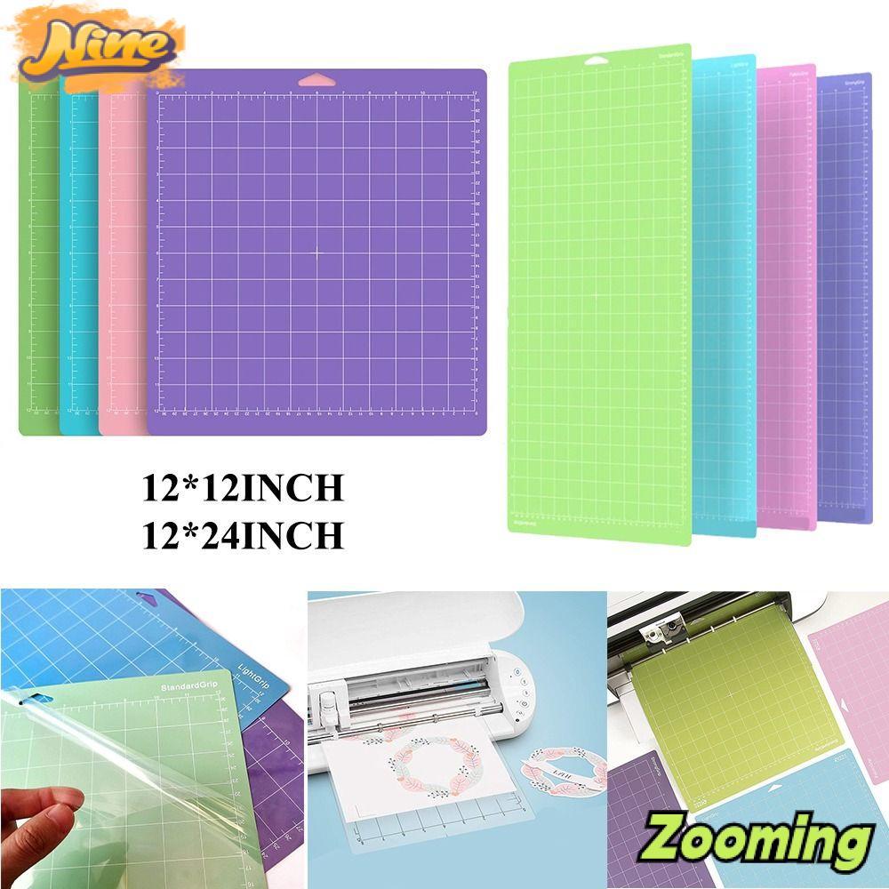 ZOOMING แผ่นรองตัด, แผ่นรองตัด PVC Cameo Silhouette, กาวแบบพกพา Strong Grip หนาเปลี่ยนสต็อกสําหรับงา