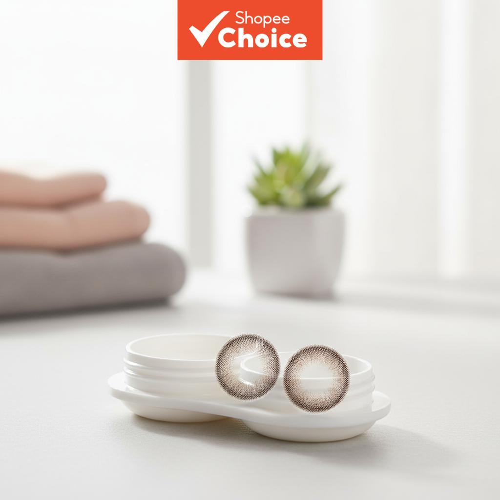 COLORHUNTER คอนแทคเลนส์สีดํา, 2 ชิ้น G2, 14.2 มม., ใช้ได้ 1 ปี, ค่าสายตา 0-5.00