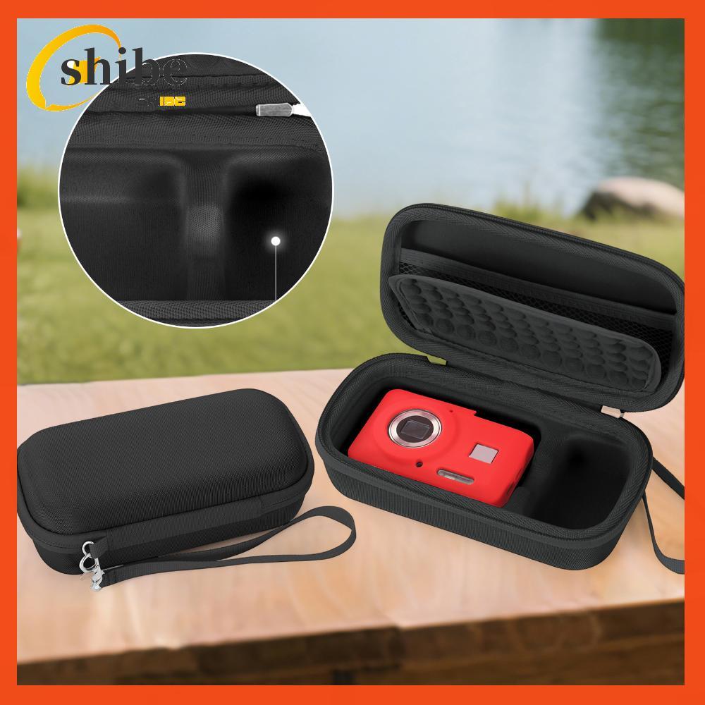 [shibell01.th] เคสกล้องดิจิตอล Vlogging Camera Hard Carrying Case with EVA Anti-Shock Bubble Lightwe