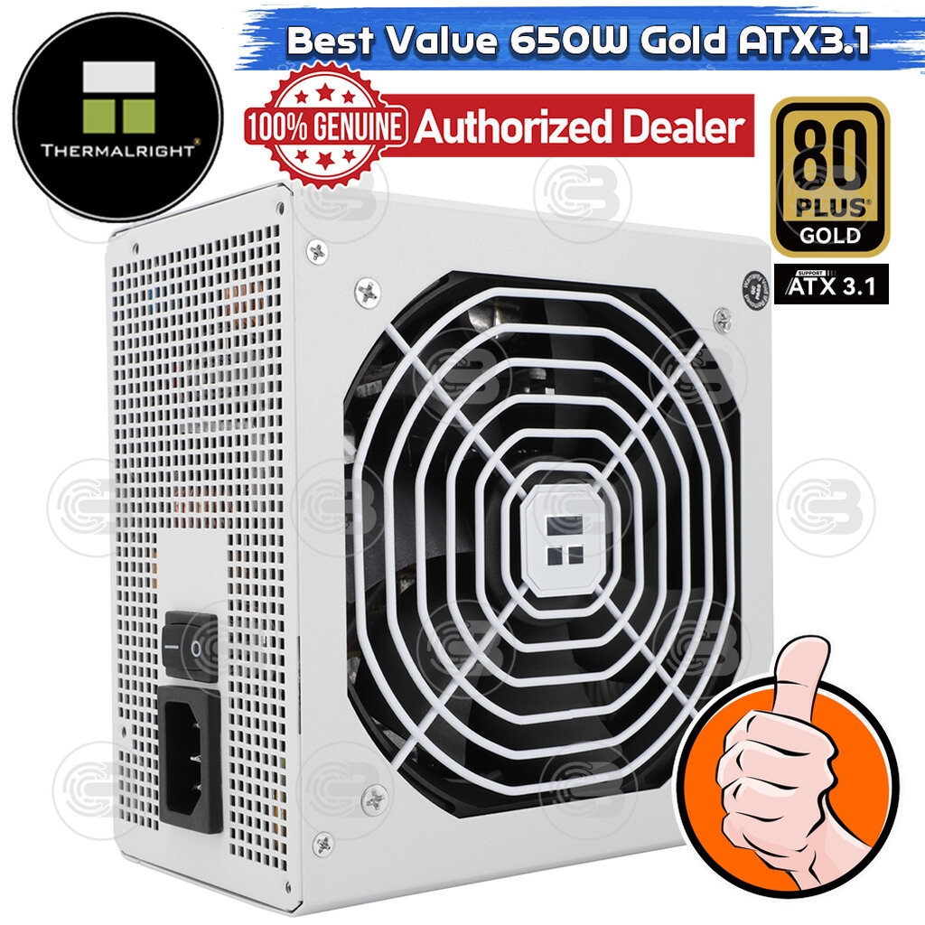[CoolBlasterThai] Thermalright Power Supply 650W 80 Plus Gold (SG-650S-W)