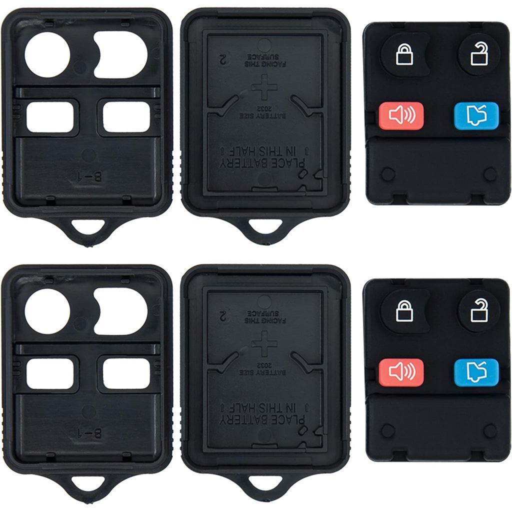 Keyless2Go สําหรับกรณีเชลล์ใหม่และ 4 ปุ่ม Pad สําหรับกุญแจรีโมท Fob พร้อม FCC ID ป้องกัน CWTWB1U345 