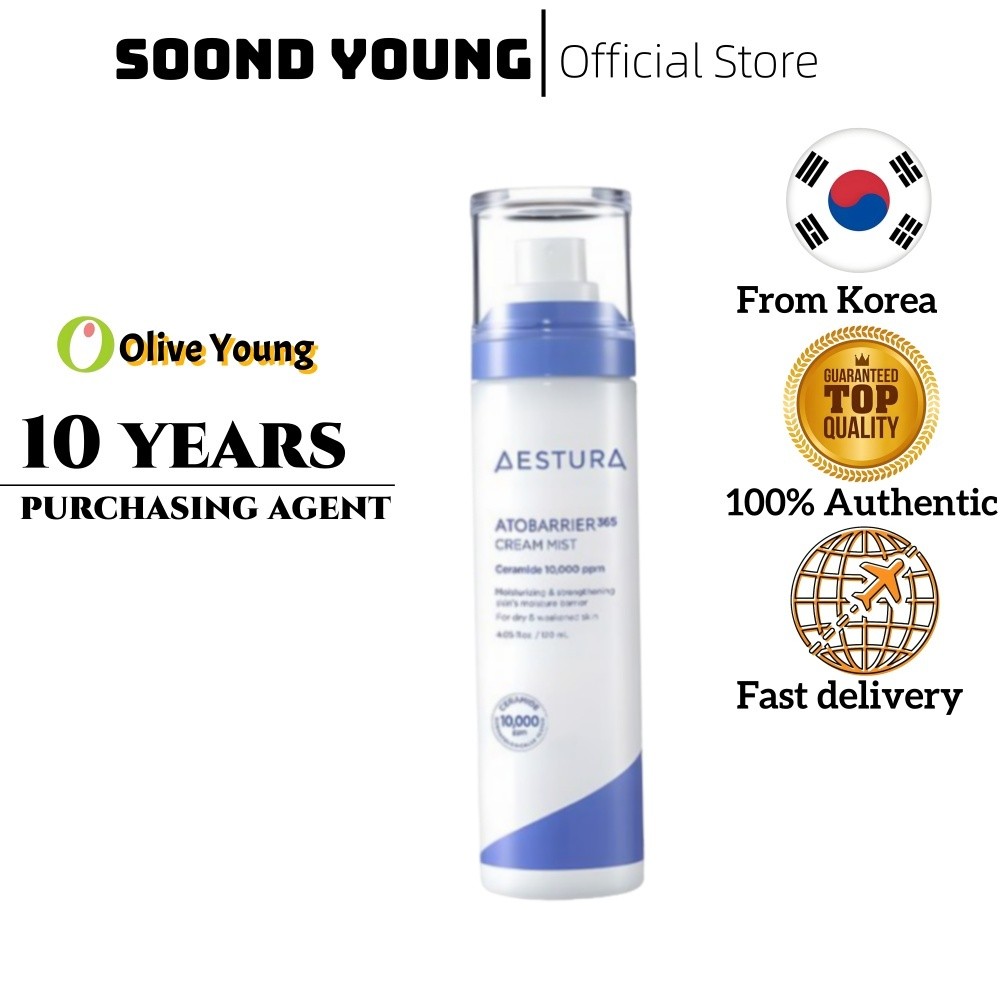 [Estura] 365 Cream Mist 120ml | สเปรย์กั้นความชื้นล้ําลึก