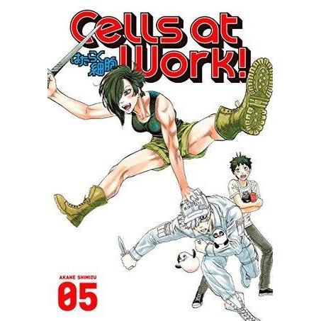 [BnB] USED Cells at Work!, Vol. 5 โดย Akane Shimizu (มือสอง: ดีมาก)