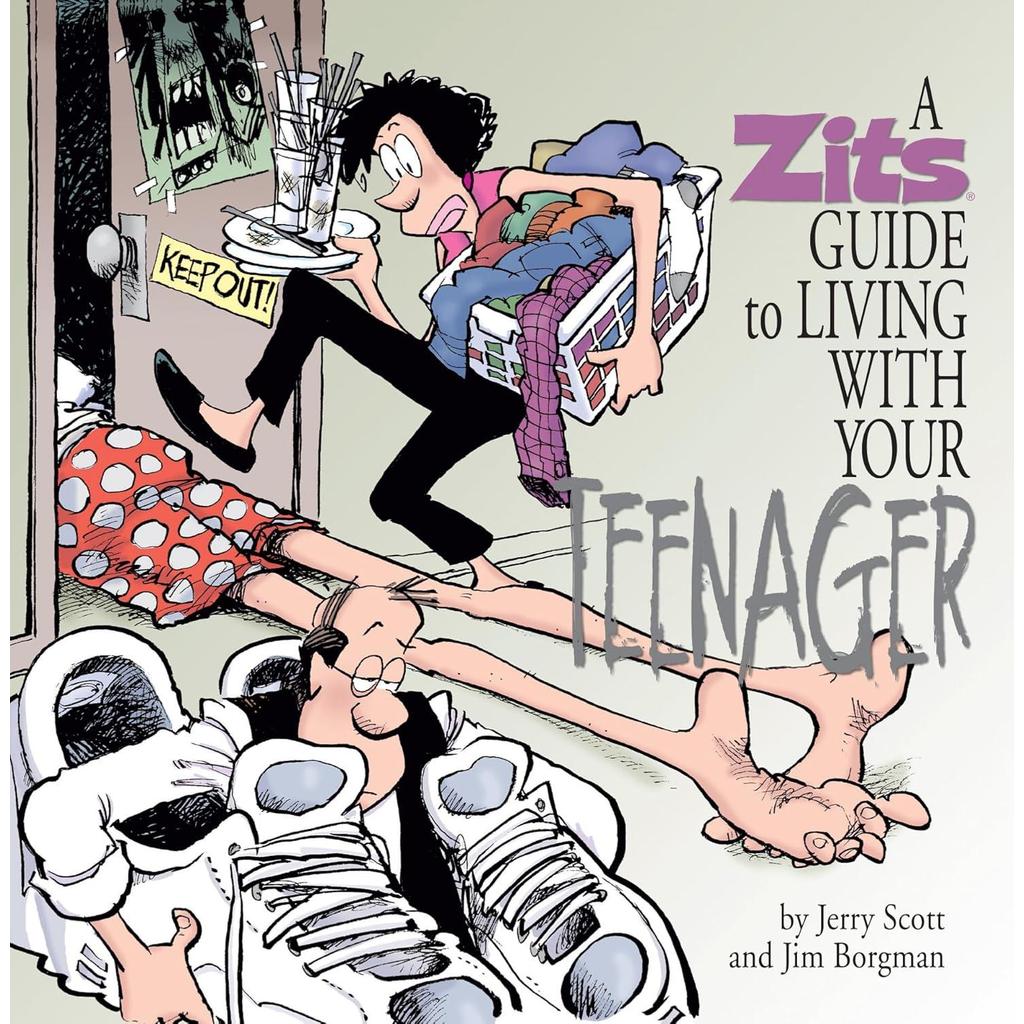 [BnB] USED A Zits Guide to Living With Your Teenager โดย Jerry Scott, Jim Borgman (มือสอง: ดีมาก)