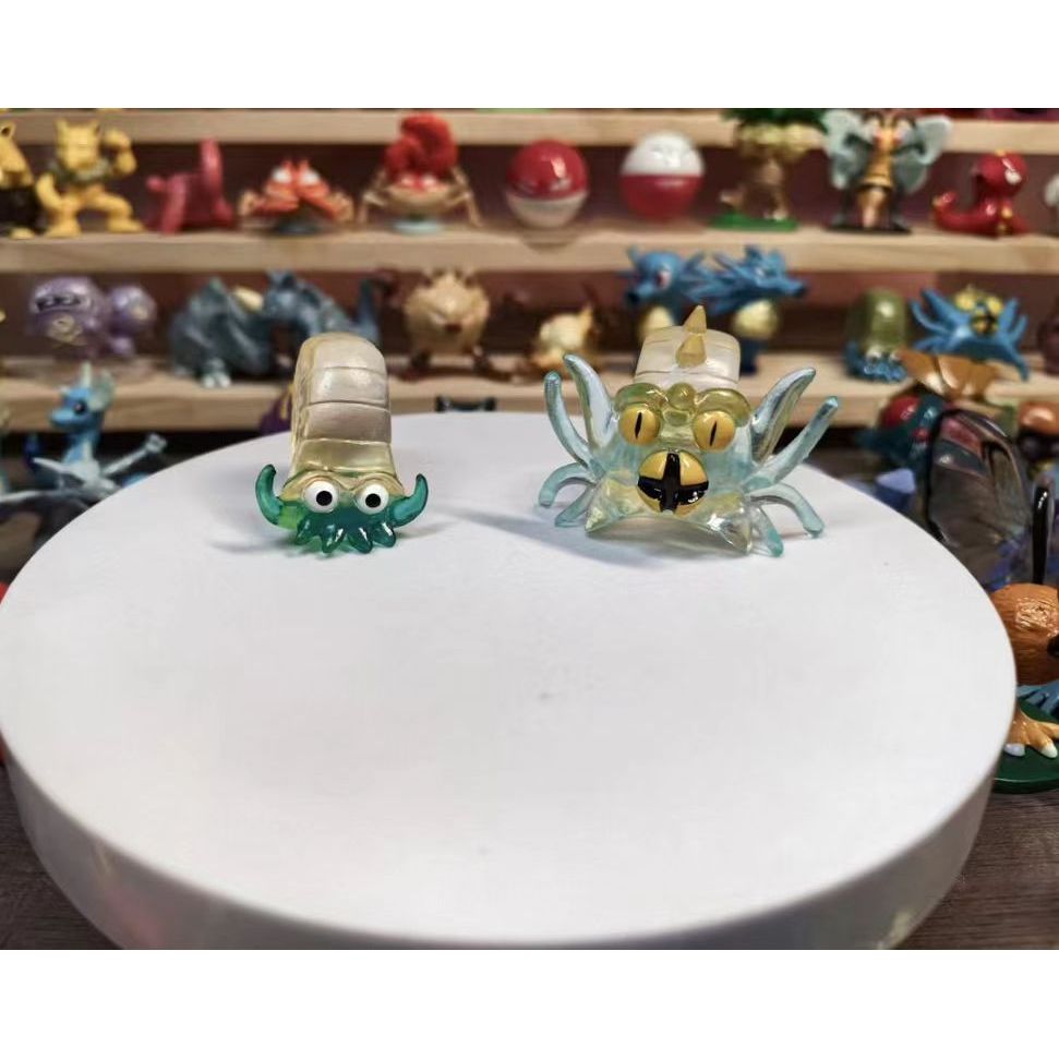 ขายร้อน Fast Shipping Pokémonโปร่งใสAmonite Beast mc, Thorn Ammonite Beast mc, Grouped Pokemon Pokem