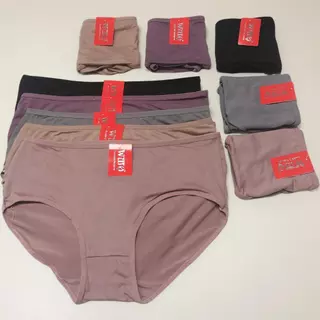【กางเกงในเอวสูงใส่สบาย】ทรงกระชับ ไม่ม้วน ไม่รัดขอบ｜มีหลายสี แพ็คสุดคุ้ม