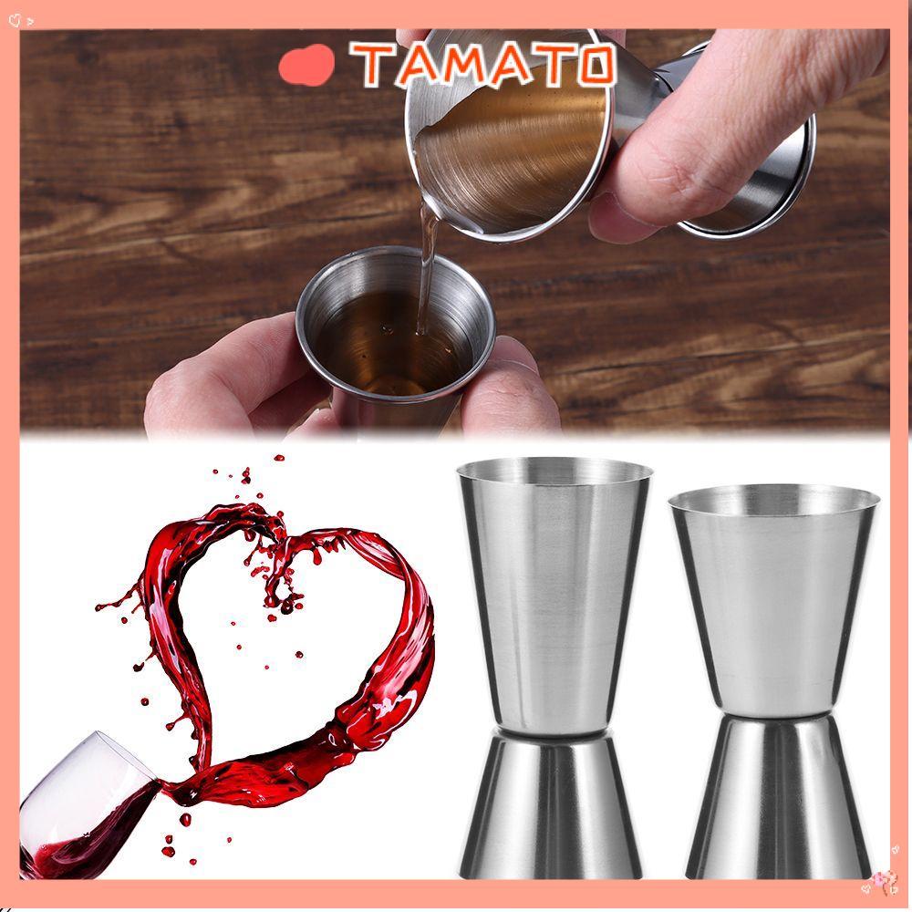 TAMATO วัด Jigger Barware ดื่มแก้วค็อกเทลสแตนเลส