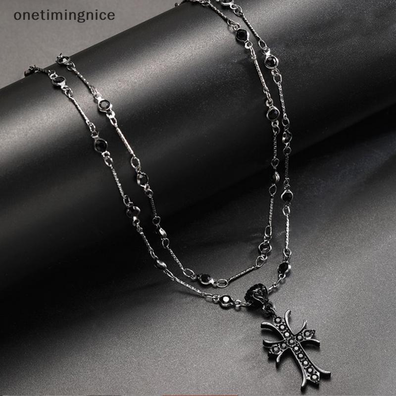 Onetimingnice ck สร้อยคอชั้นคริสตัลโลหะสําหรับผู้หญิง,เครื่องประดับวันเกิดปาร์ตี้ทุกวัน OTN