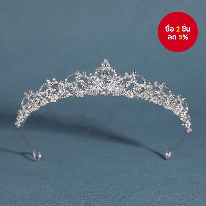 Rhinestone Tiara สําหรับผู้หญิงงานแต่งงานพรหมประกวด