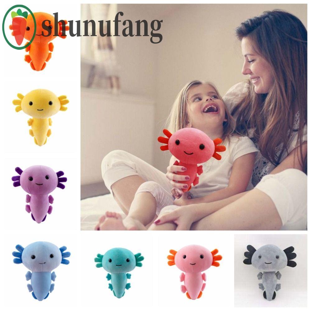 UNUF 20 ซม.Axolotl ของเล่นตุ๊กตา, Plushie Axolotl Salamander Axolotl ตุ๊กตาสัตว์ Plushie ตุ๊กตา, ตุ๊