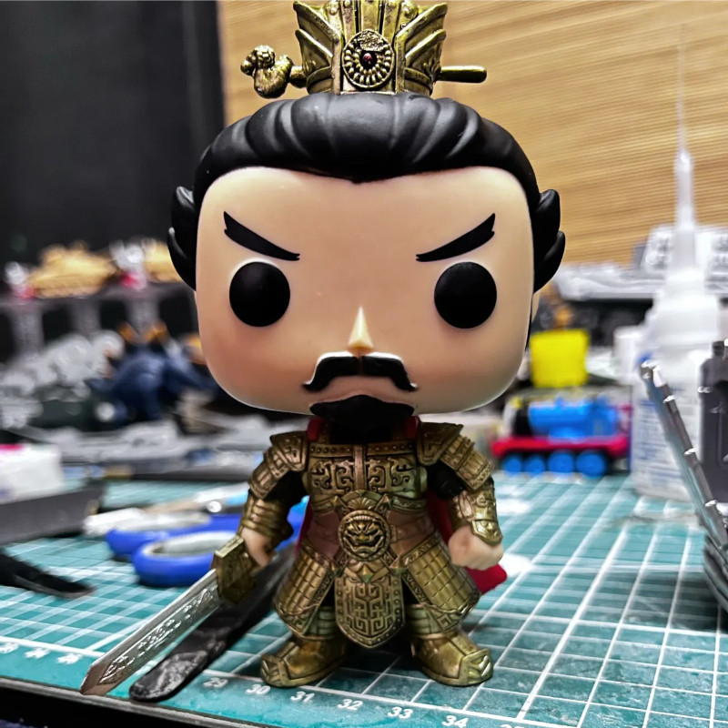 Cao Chao Guan Yu Zhang Fei สามก๊ก Series Action Figurines รูปที่ 4