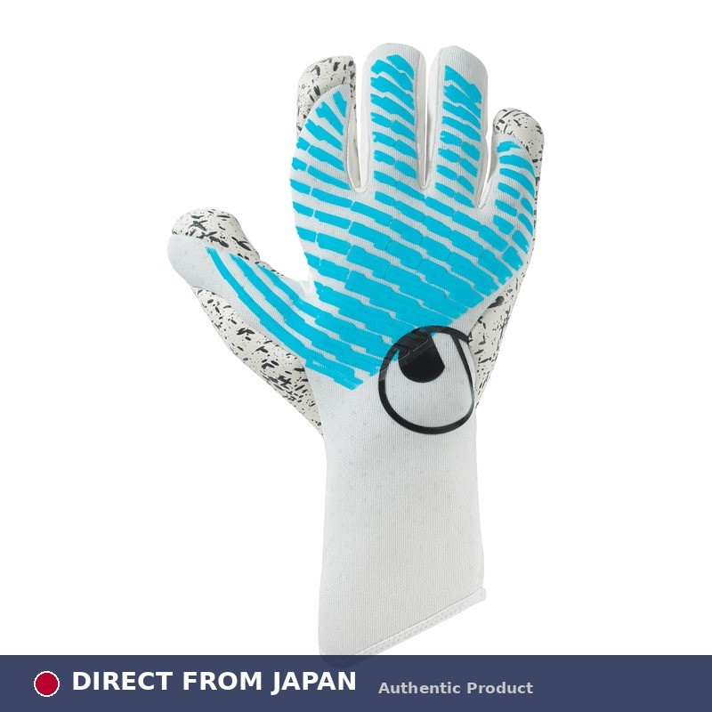 uhlsport (Woolsport) Match Soccer GK Keeper Gloves Cybertech Super Grip + Half