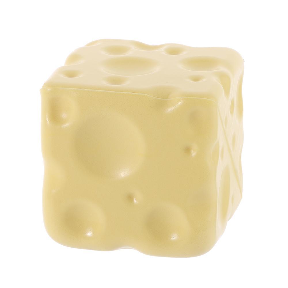 ICAOE103 ของเล่นหยิกชีส, Non-Bounce Shapeable Jumbo Cheese Cube Stress Ball, นวด Anti-Stress Squishy Texture ชีสบีบ Fidget ของเล่นเด็กผู้ใหญ่ ราคา ถูกที่สุด ดีลบีเคเค แกลเลอรีภาพที่ 8