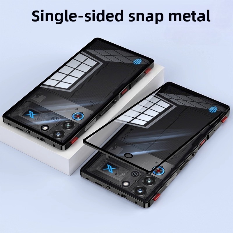 สําหรับ Red Magic 11 10 9 8 Pro Plus 10 Air Magnetic Case Matte Texture อะคริลิคผิวรู้สึกสําหรับ Red Magic 11 Pro + Funda