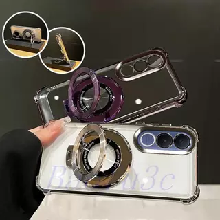 เคส Vivo V70 FE / V60 / V60 Lite / V50 Lite 5G ถุงลมนิรภัยสี่มุมป้องกันการตกเคสโทรศัพท์โปร่งใสพร้อมขายึด CDSJ