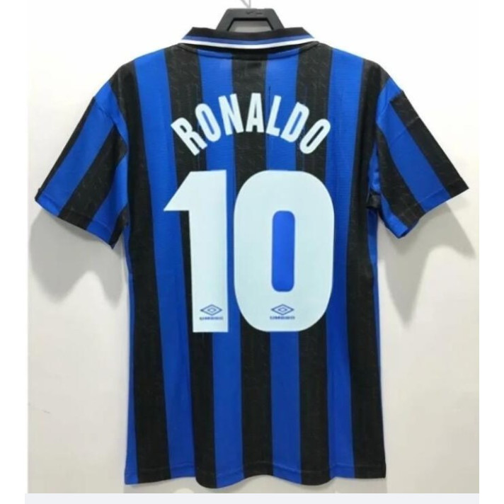 1997-98 เสื้อฟุตบอล Inter Milan Away Retro RONALDO jersey-XH