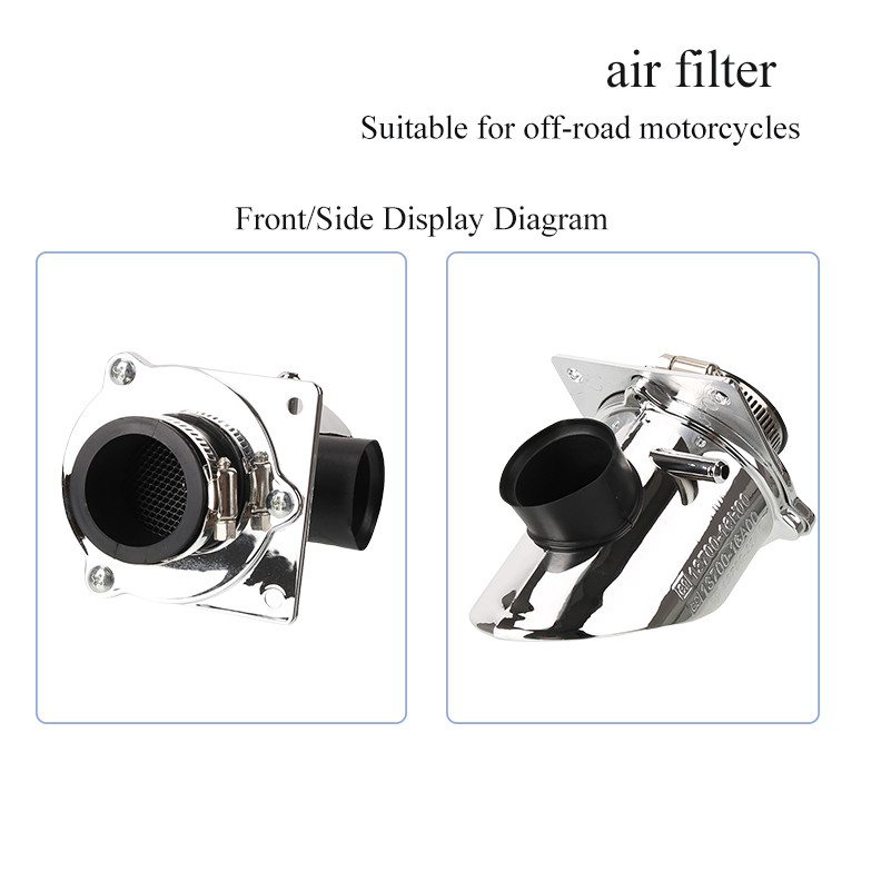 38 มม.Chrome Air Filter สําหรับ Honda Z50 Z50R Z50J Z50A จักรยาน Skyteam จักรยานรถจักรยานยนต์ Retro 