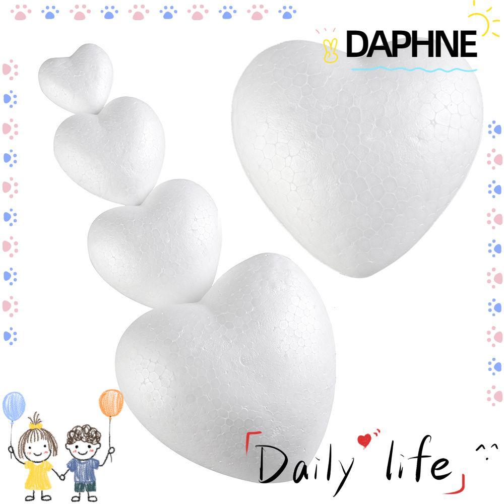 DAPHNE 6/8.5/10/15 ซม.โฟมหัวใจMould Ballของเล่นSling Polystyreneเด็กโปรดปรานStyrofoam