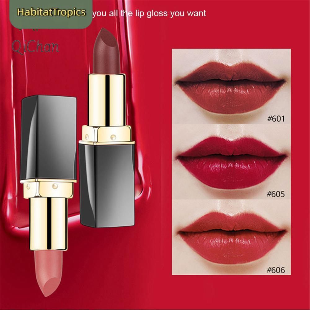 【จัดส่งในพื้นที่】ลิปสติกเนื้อแมตต์กันน้ำติดทนนาน Nayou ลิปสติกลิปกลอสลิปกลอสแบบถ้วยกันติดไม่ซีดจาง