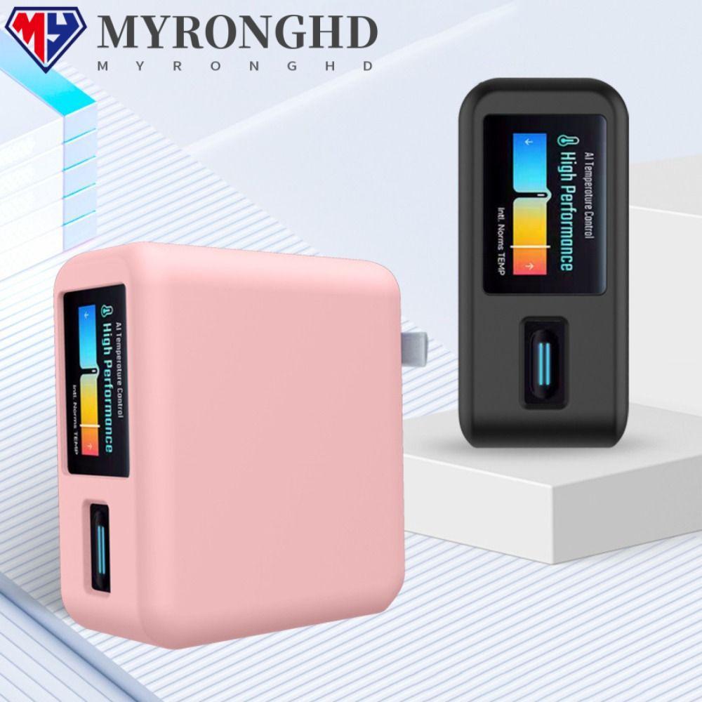 MYRONGHD ซิลิโคน,กันฝุ่นกันกระแทกป้องกัน,แบบพกพานุ่มสีทึบพกพาสําหรับCUKTECH 10 Ultra GaN Charger 120