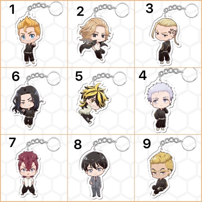 พวงกุญแจ Tokyo revengers / ที่แขวนอนิเมะ tokyo revengers MPP