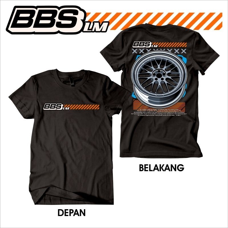 Velg Mobil Bbs Lm Tshirt เสื้อไมโครไฟเบอร์