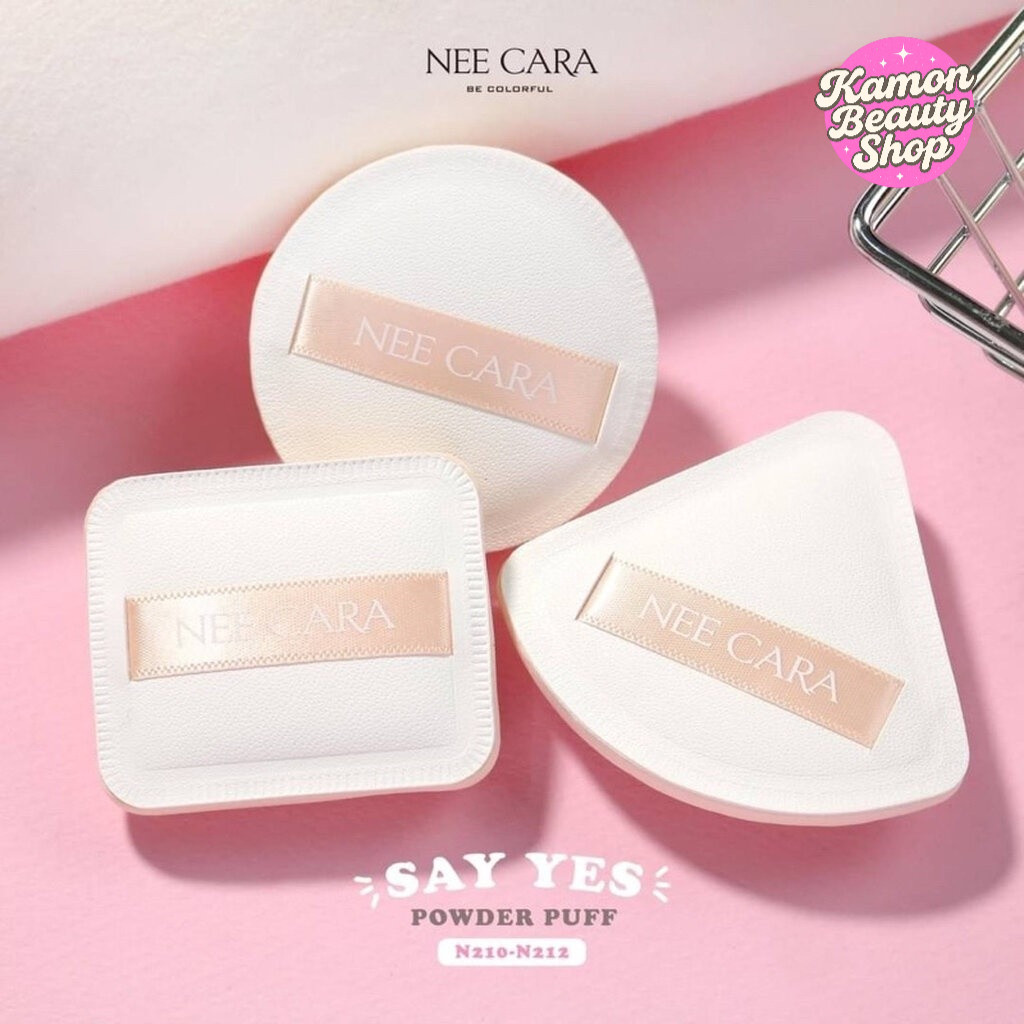 พัฟแต่งหน้า นีคาร่า Nee cara Say Yes Air Powder Puff