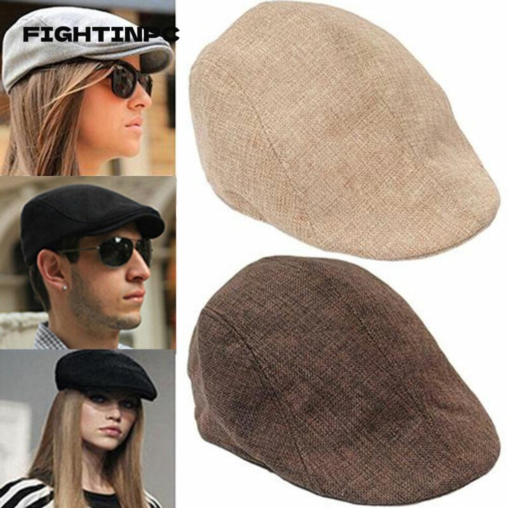 FIGHTINPC Men Flat Cap Men Outdoor Sun Hat