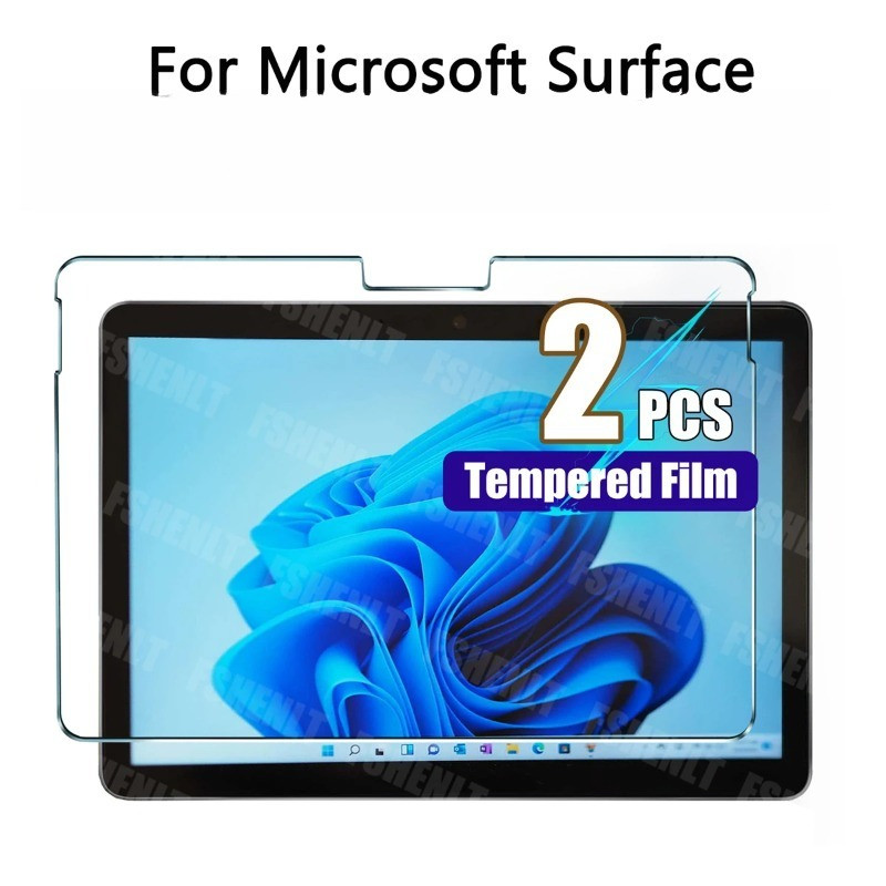 2 ชิ้น HD ฟิล์มกระจกนิรภัยสําหรับ Microsoft Surface Book 7 6 5 3 2 1 15 13.5 นิ้ว Anti-Fingerprints 
