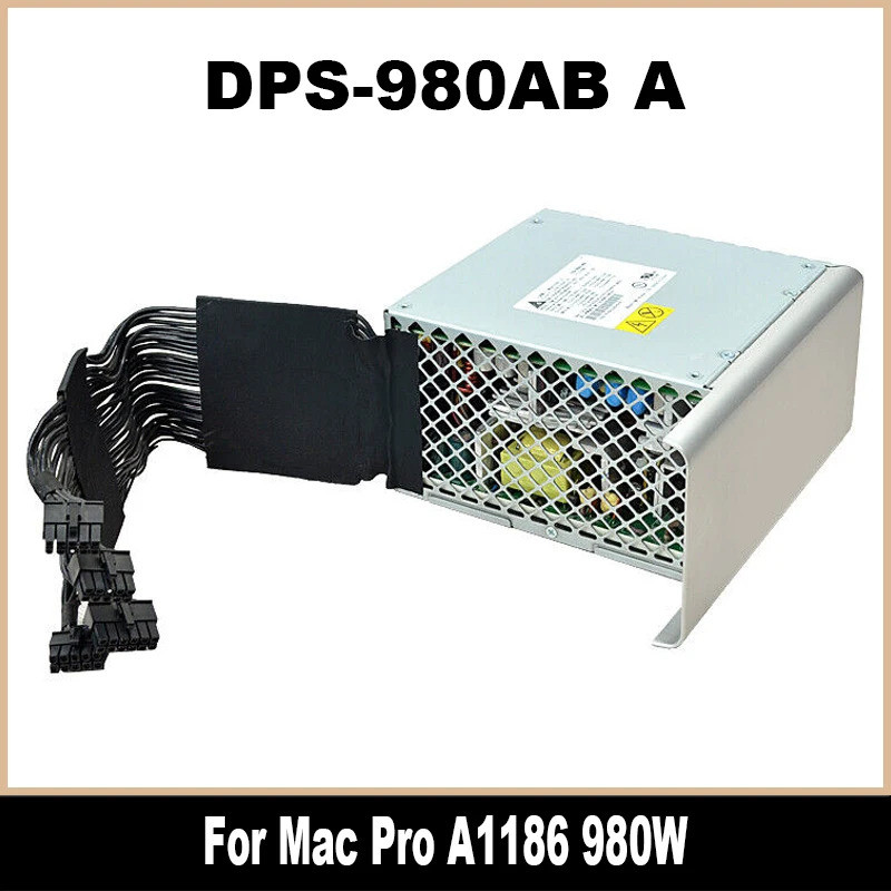 แหล่งจ่ายไฟ DPS-980AB A สำหรับ Mac Pro A1186 MA356 MA970 980W 614-0383 ทดสอบ 100%