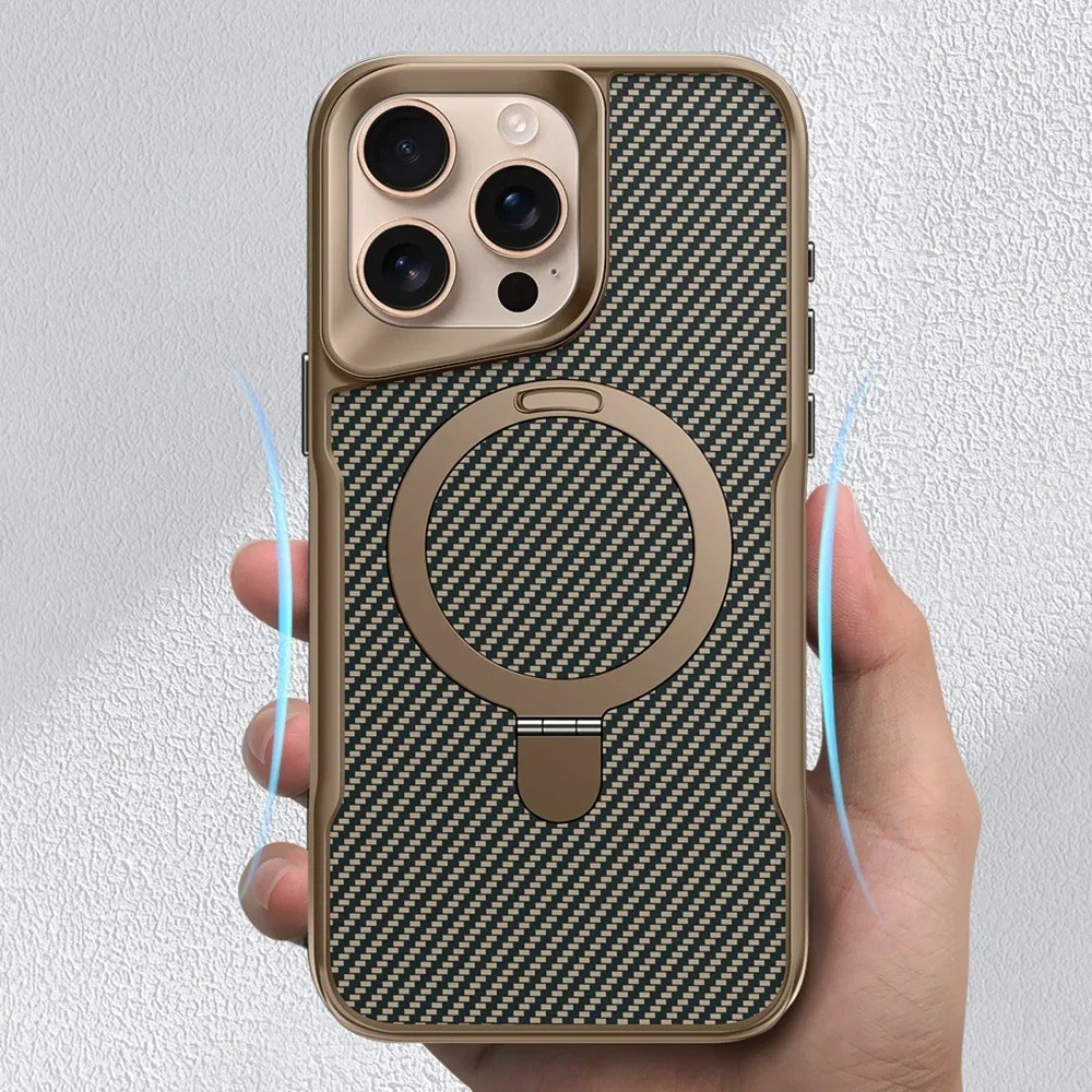 เคสไอโฟน เคส iphone 16 15 14 13 17 pro max plus air สตานด์โลหะป้องกันชน รองรับชาร์จแมกนีติ ส่งเร็วทันเวลา