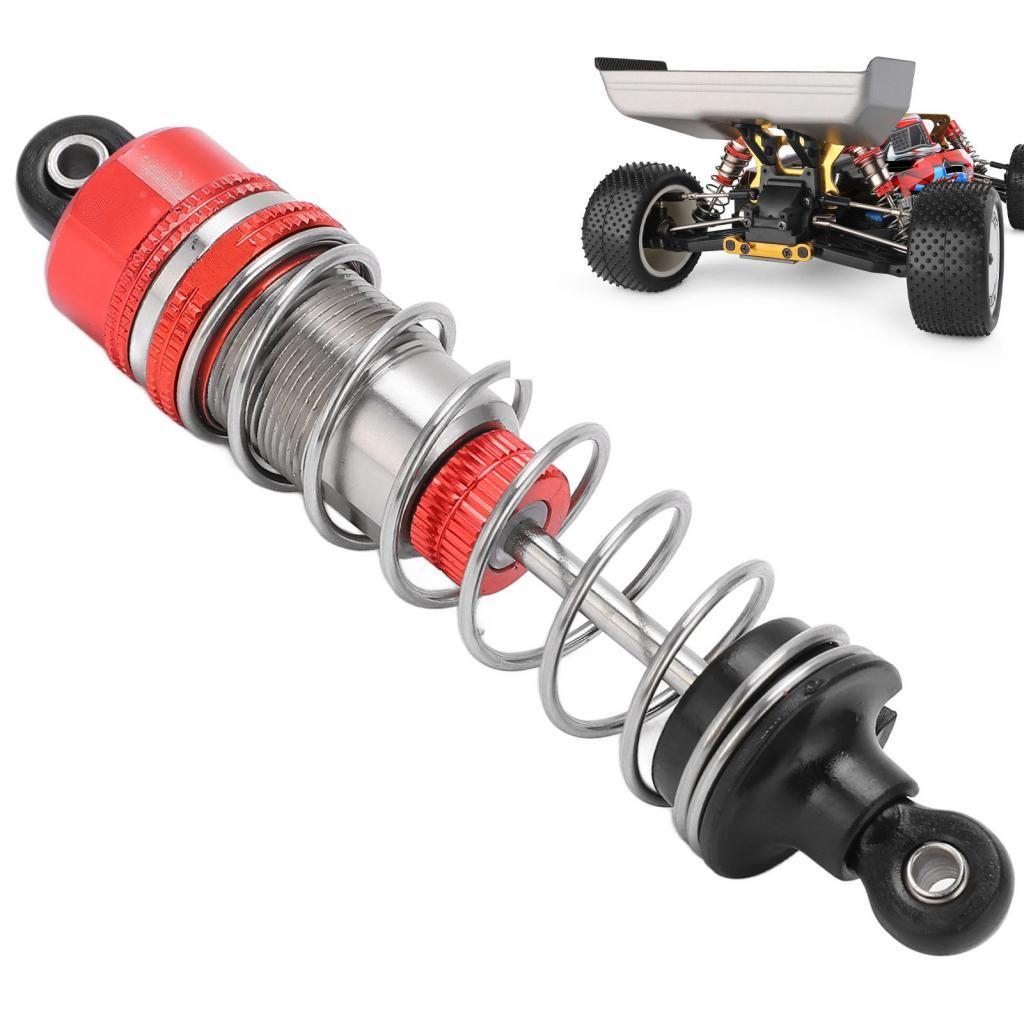 โช้คอัพโลหะหลัง RC 98 มม 104001‐1929 สําหรับรถยนต์ 1/10 Wltoys 104001