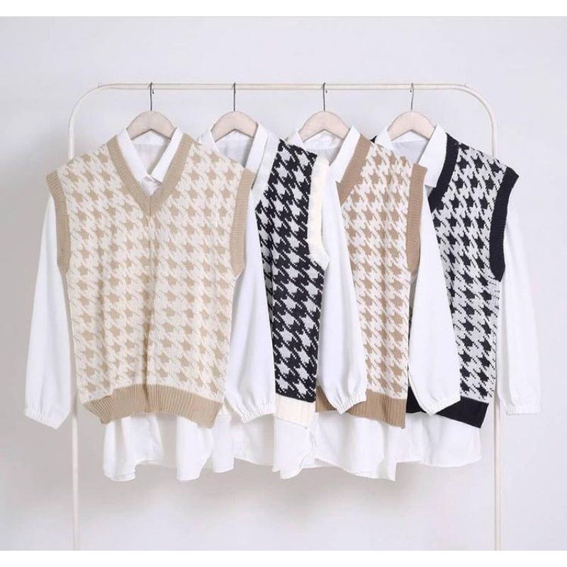 JENNIE VEST KNIT VEST / KOREAN KNIT VEST /
