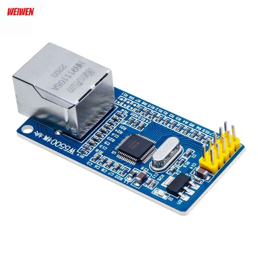 USR-ES1 W5500 Ethernet โมดูลเครือข่ายฮาร์ดแวร์ SPI ถึง LAN/ Ethernet TCP / IP 51 / STM32 Microcontro