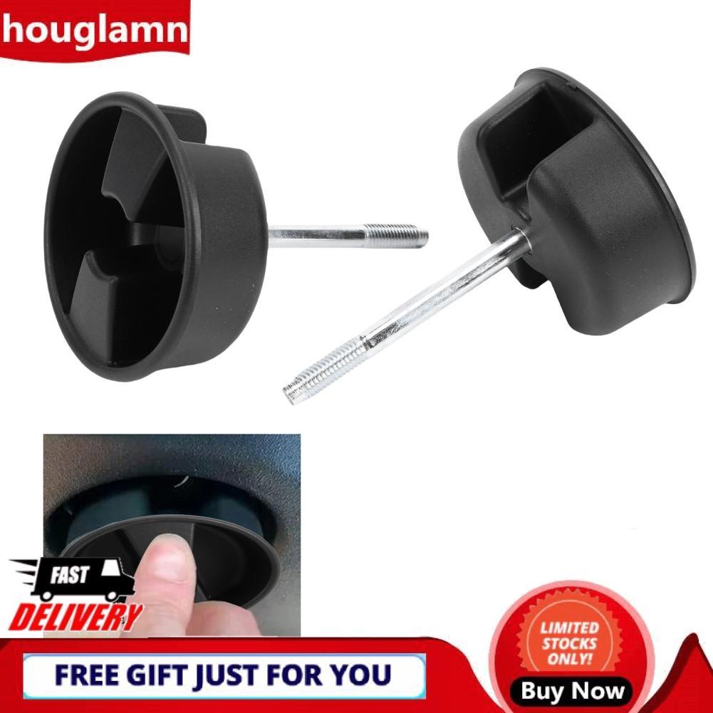 Houglamn YDuupxe 2ชิ้นHardtopสกรูยึดลูกบิดฮาร์ดแผงด้านบนกรูเปลี่ยนสำหรับJKไม่จำกัด2 4ประตู2007-2019ก