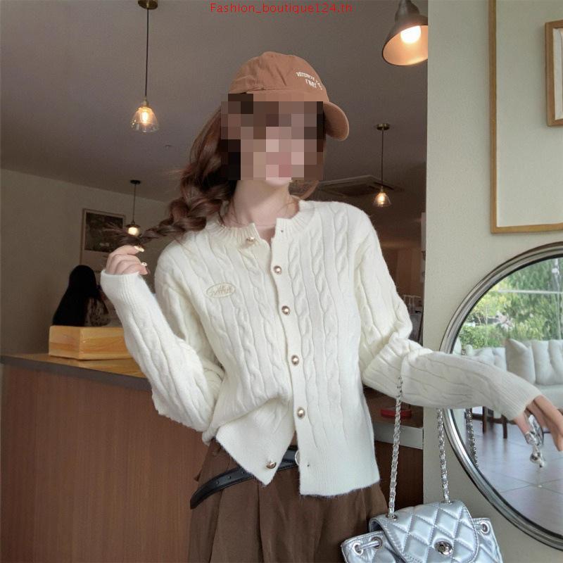 ⚡️ส่งด่วน 🌈 💖bow cardigan🧸🥣 cintage♡︎ 💓 🎄❄️☃️